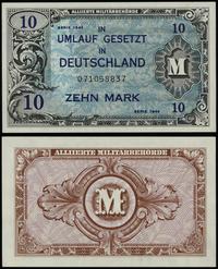 bon okupacyjny na 10 marek 1944, numeracja 07105