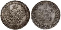 1 1/2 rubla = 10 złotych 1836 НГ, Petersburg, po
