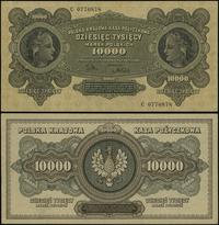 10.000 marek polskich 11.03.1922, seria C, numer