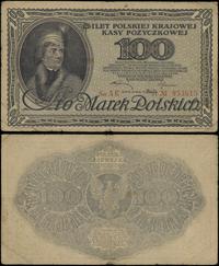100 marek polskich 19.02.1919, seria AE, numerac