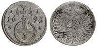 gröschel 1696, Opole, moneta podgięta, F.u.S. 69