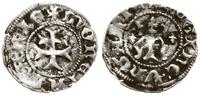 denar 1383-1385, Koszyce?, Aw: Podwójny krzyż, M