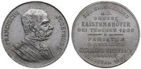 Polska, medal wybity z okazji manewrów cesarskich w okolicy Cieszyna w roku 1906
