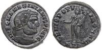 follis 297-298, Heraclea, Aw: Głowa cesarza w wi
