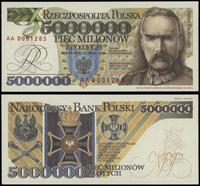 replika 5.000.000 złotych 12.05.1995, seria AA, 