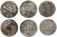 zestaw 3 monet, półtorak 1623, mennica Bydgoszcz