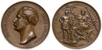 Niemcy, medal z Wilhelmem I na pamiątkę 50. rocznicy służby wojskowej, 1857