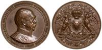Niemcy, medal na pamiątkę 70. urodzin i 50. lat służby Ottona von Bismarcka, 1885