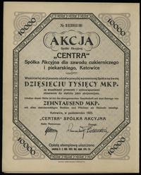 akcja na 10.000 marek październik 1923, Katowice