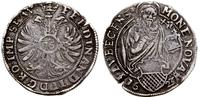 półtalar 1623, Lubeka, srebro 12.36 g, patyna, p