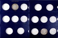 Stany Zjednoczone Ameryki (USA), klaser z 8 monetami 1 dolarowymi, 1921-1935 / (bez znaku), S, D