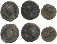 lot 3 monet, antoninian bilonowy (283-285, Karyn