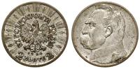 2 złote 1934, Warszawa, Józef Piłsudski, patyna,