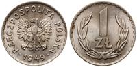 Polska, 1 złoty, 1949