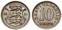 Estonia, 10 senti, 1931