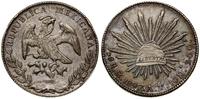 8 reali 1897 Mo AM, Meksyk, srebro próby 900, 27