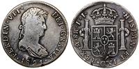 8 reali 1821 Mo JJ, Meksyk, srebro, 26.71 g, mon