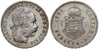 1 forint 1884 KB, Kremnica, bardzo ładnie zachow