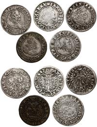 lot 5 monet, 3 krajcary: 1624 (Mikulov), 1624 (P