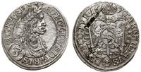 3 krajcary 1670, Wiedeń, wada blachy, moneta czy