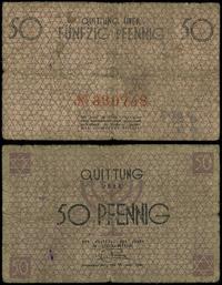50 fenigów 15.05.1940, numeracja 330748, numerac