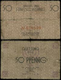 50 fenigów 15.05.1940, numeracja 056839, numerac