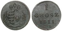 grosz 1811 IS, Warszawa, mały orzeł w tarczy, cy
