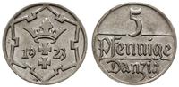 Polska, 5 fenigów, 1923