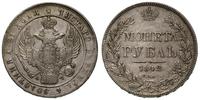 rubel 1842, Petersburg, Bitkin 185