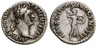 denar 95, Rzym, Aw: Głowa cesarza w wieńcu lauro