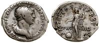denar 114-117, Rzym, Aw: Popiersie cesarza w wie