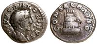 denar  po 161 r., Rzym, Aw: Głowa cesarza w praw