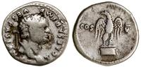 denar 76, Rzym, Aw: Popiersie cezara w wieńcu la