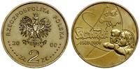 Polska, 2 złote (odwrotka-destrukt), 2000