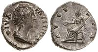 denar po 141, Rzym, Aw: Popiersie Faustyny w pra