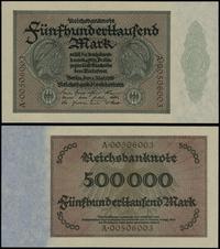 500.000 marek 1.05.1923, seria A, numeracja 0050