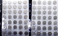 zestaw monet o nominale 5 centów 1940-2002, Fila