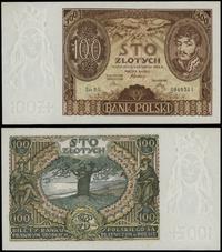 100 złotych 09.11.1934, seria BG, numeracja 0969