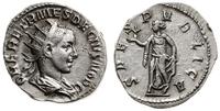 antoninian 250-251, Rzym, Aw: Popiersie Herenius