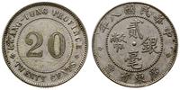 20 centów 1919 (8 rok), srebro, 5.51 g, czyszczo