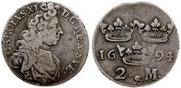 Szwecja, 2 marki, 1694