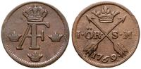 1 öre 1759, Avesta, moneta czyszczona, SM 180