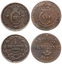 zestaw 2 monet, w skład zestawu wchodzi 1/12 ski