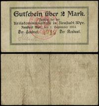 2 marki 1.09.1914 (1920), numeracja 1719, liczne