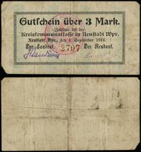 3 marki 1.09.1914 (1920), numeracja 2707, liczne