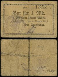 1 marka 4.08.1914, numeracja 1358, złamania, zab