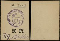 Prusy Wschodnie, 50 fenigów (późniejszy dodruk), bez daty (1914)