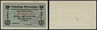 50 fenigów 10.05.1917, fioletowy podpis, numerac