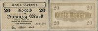 20 marek ważne od 3.11.1918 do 1.02.1919, numera