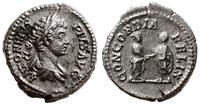 denar 201-206, Rzym, Aw: Popiersie cesarza w wie
